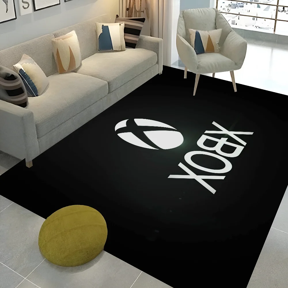 Gaming X-xboxs Hallway Carpet Washable Non-Slip Living Room Sofa Chairs Area Mat Kitchen Doormat Area Rug
