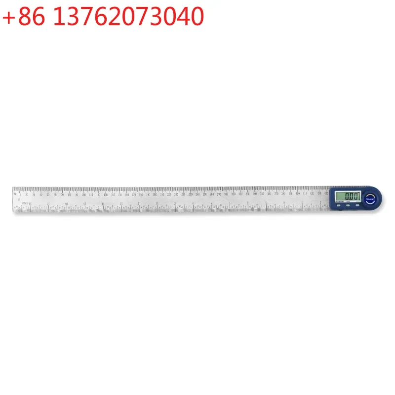 20inches/500mm Stainless Steel Digital Protractor Angle Ruler Measuring Tool for Woodworking Metalworking and Construction
