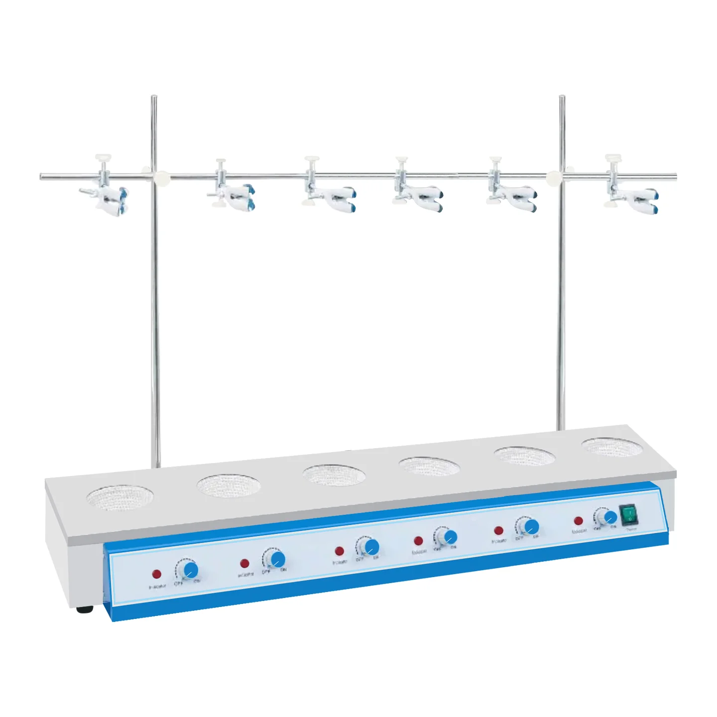 Laboratory equipment Multi-station electric heating jacket heater unit, with independent temperature regulation function,