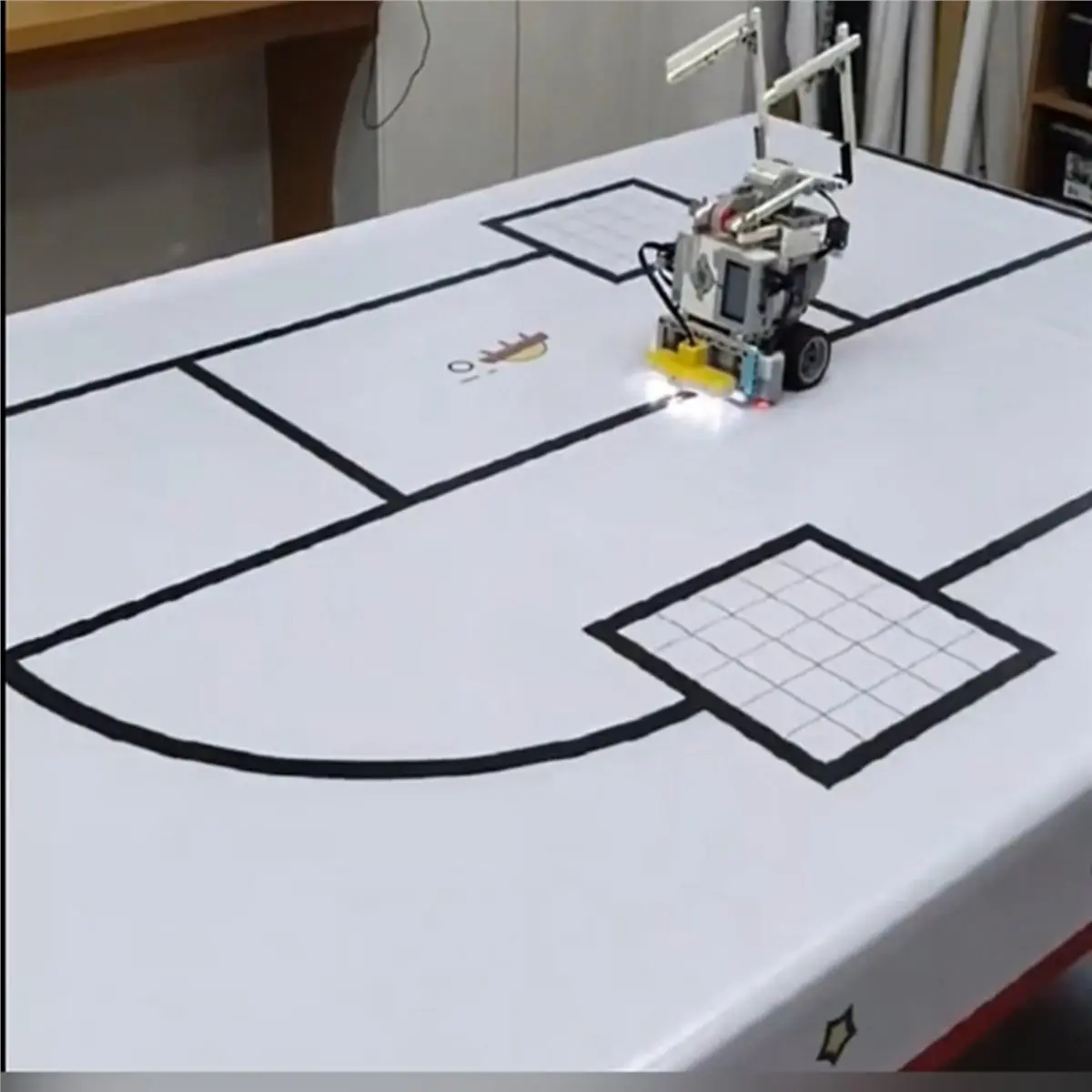 Ev3 Sensor 5 Route Patrol Line Sensor Educational Building Block Teaching Aid for 45544 45560 Robotics
