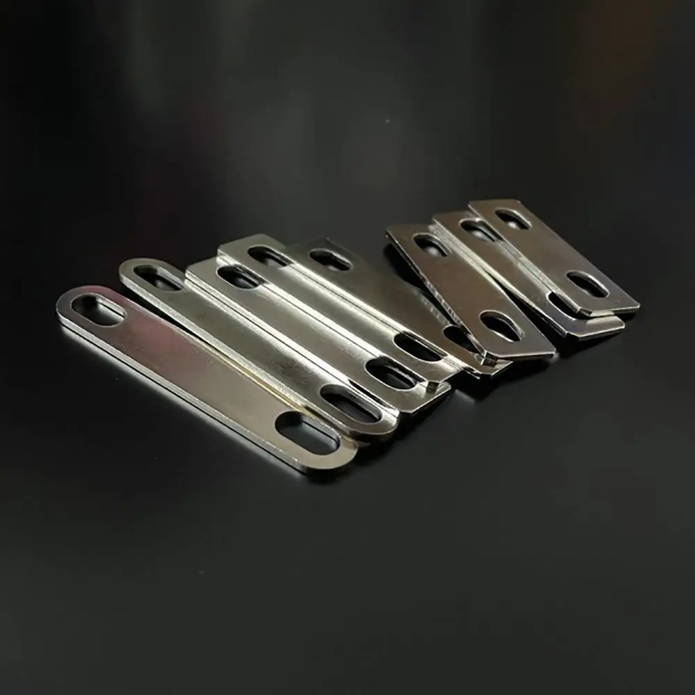 New M6 Bus Bars Connector Flat Nickel-plated Copper Battery Busbar Battery Connector Lifepo4 Cell Lithium