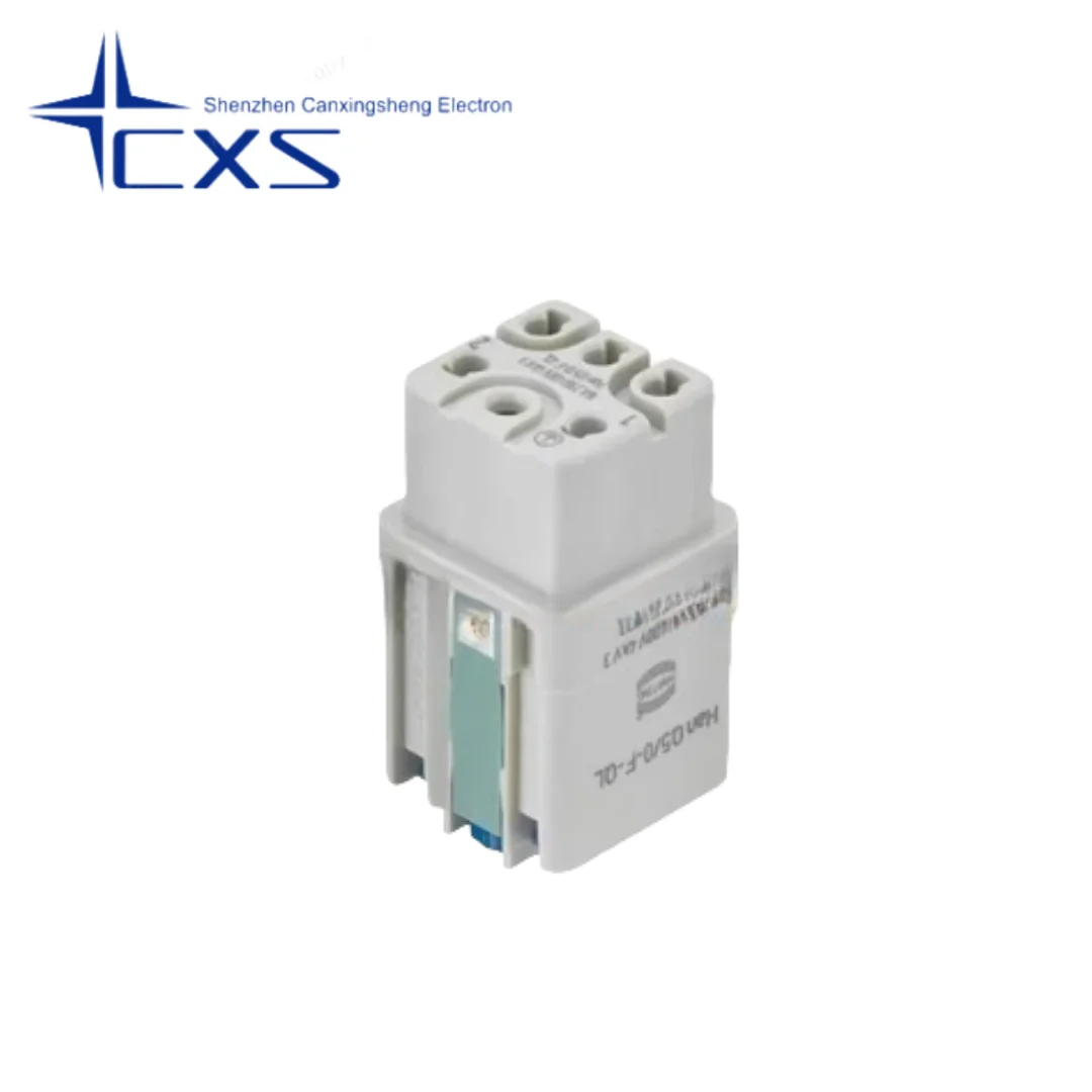 

10 шт. 09120052733 Германия Разъем Harting для тяжелых условий эксплуатации Han-Q5/0-F-QL