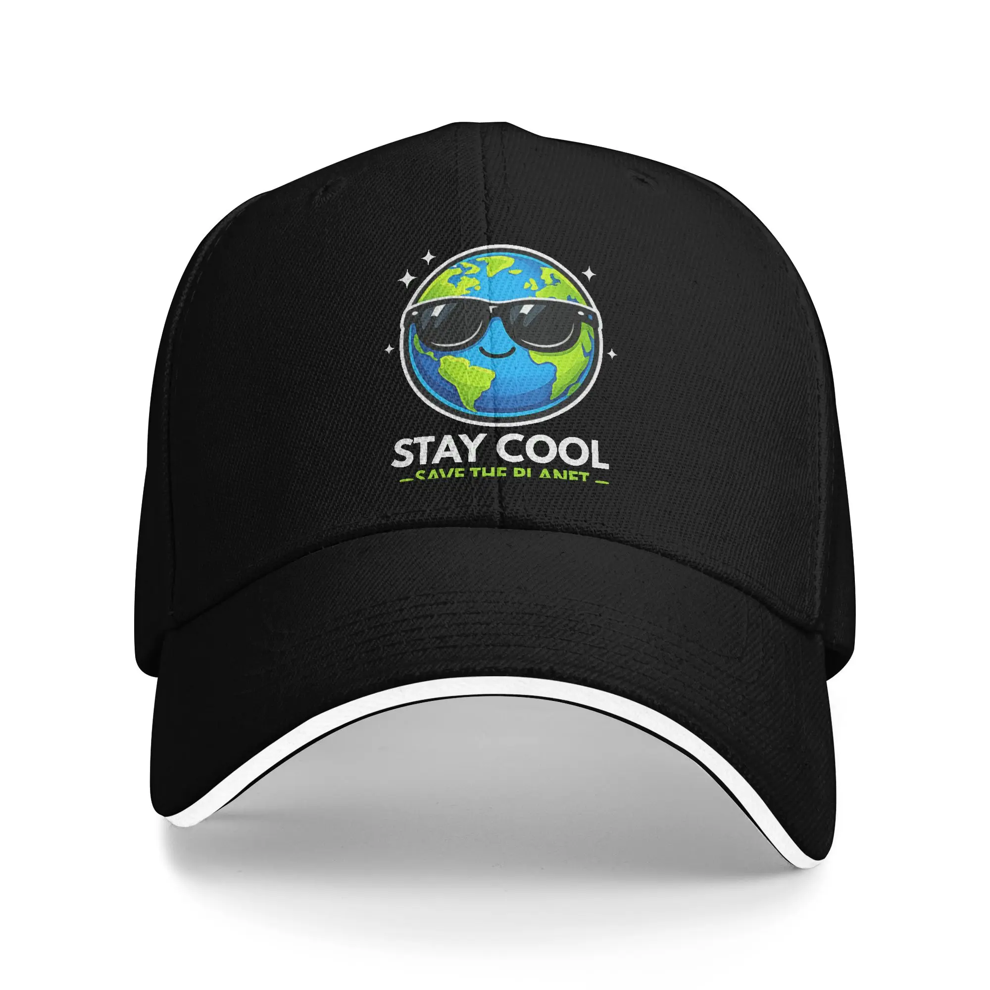 Summer Earth Day Shirt Kids Men Boys Women Earth Save The Planet Baseball Cap  Tennis Skate Sun Trucker Hat Female Snapback Cap