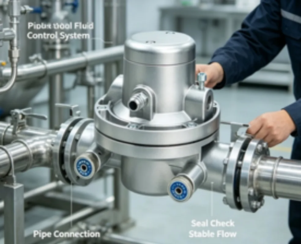 Single‑direction Air‑powered Suction Fitting, Printing and Glazing Material Supply Spare Hardware