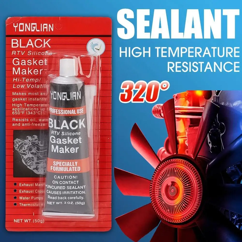 

Hi-Temp Black RTV Silicone Gasket Maker For Engines - Automotive Sealant With Oil Resistance & High Adhesion On Aliexpress