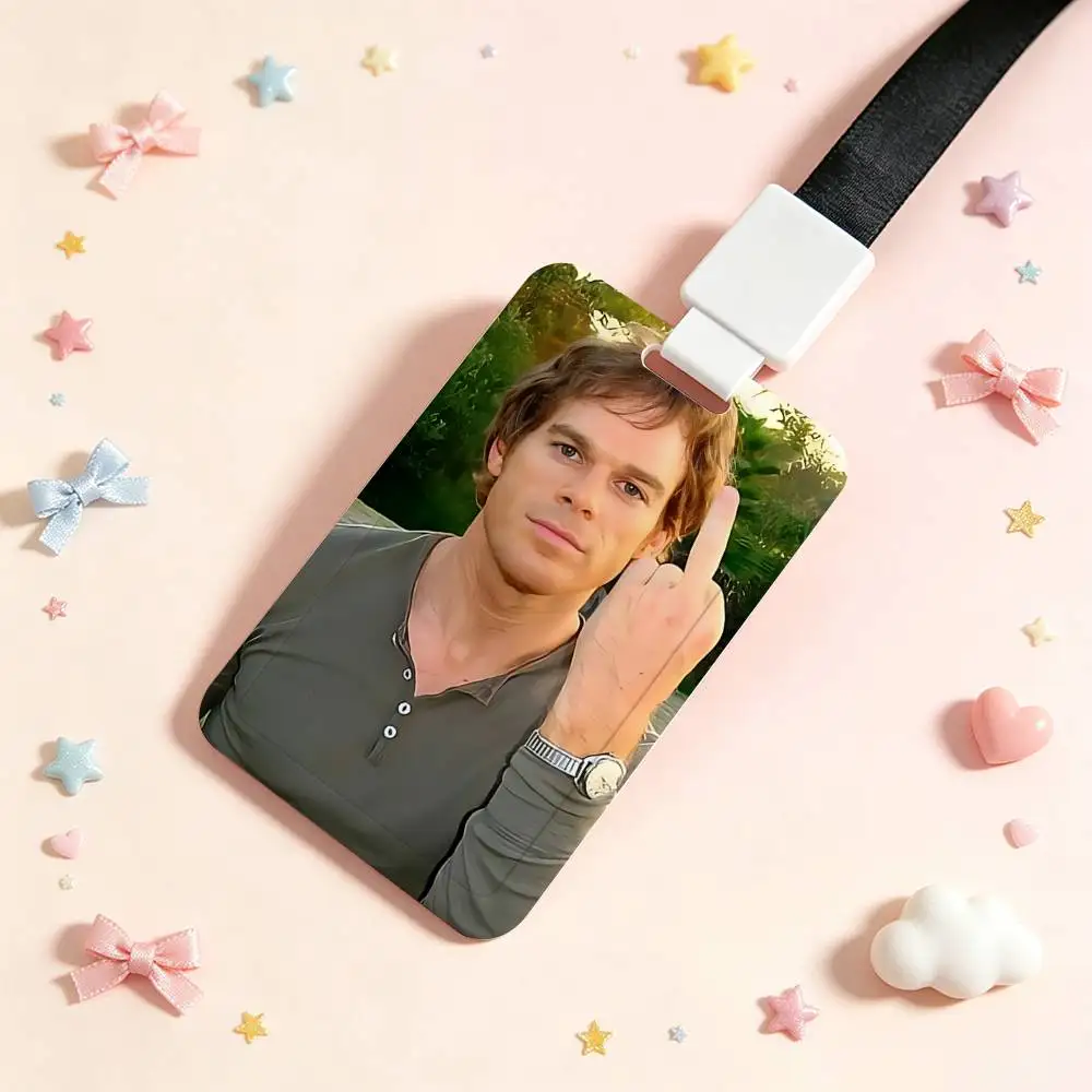 Movie D-Dexter NFC Contactless Sliding Card Sleeve For Student Cards, Bus Cards, ID Cards, And Work Permits