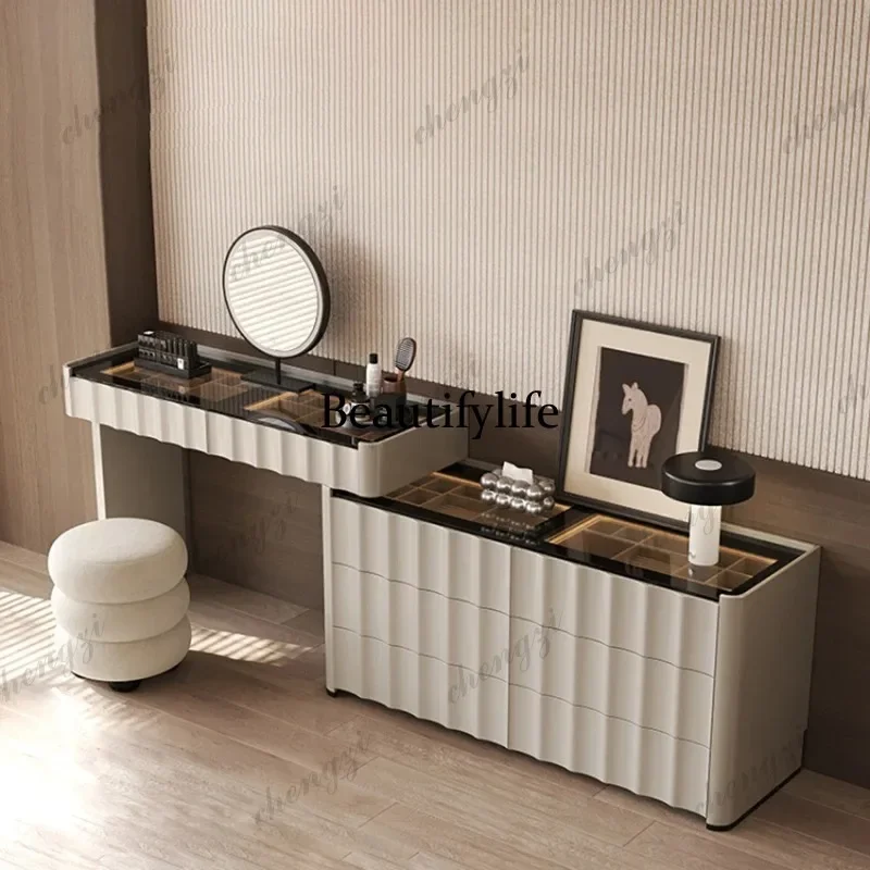 M138 PPP French Ornate Vanity Table Unique Artistic Trendy Elegant Vanity Table Exquisite Premium Meuble De Chambre Bedroom Furn