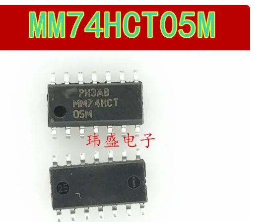 10pcs MM74HCT05MX MM74HCT05M 74HCT05 SOP-14