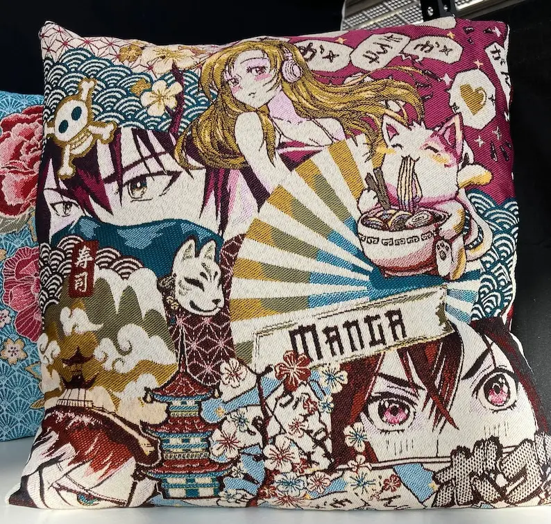 Gobelin cushion Shogun - Manga - Anime pillowcase