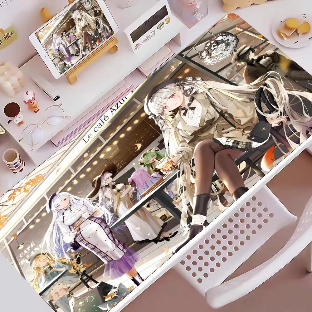 

Anime Azur Lane Mouse Pad Cute HD Desk Pad Extended Gaming Keyboard Mats Large 90x40cm XXL Gamer Mousepad
