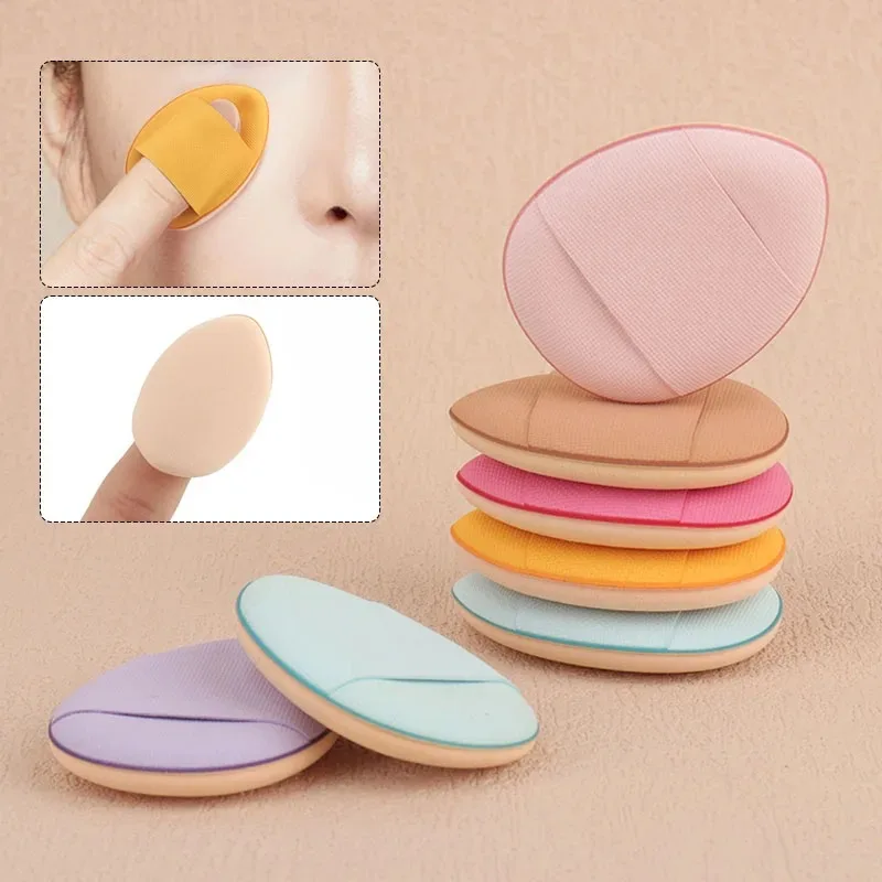 

10pcs Finger Powder Puff Air Cushion Sponge Set Mini Makeup Powder Puff Liquid Foundation Concealer Makeup Puff Cosmetic Tools
