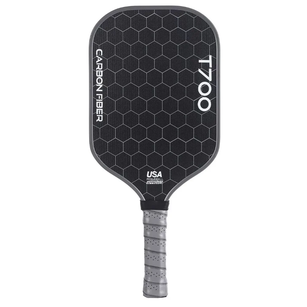 Durable T700 Pickleball Paddle Carbon Fiber Frosted Surface Pickleball Rackets 16MM Lightweight Pickle Ball Paddle