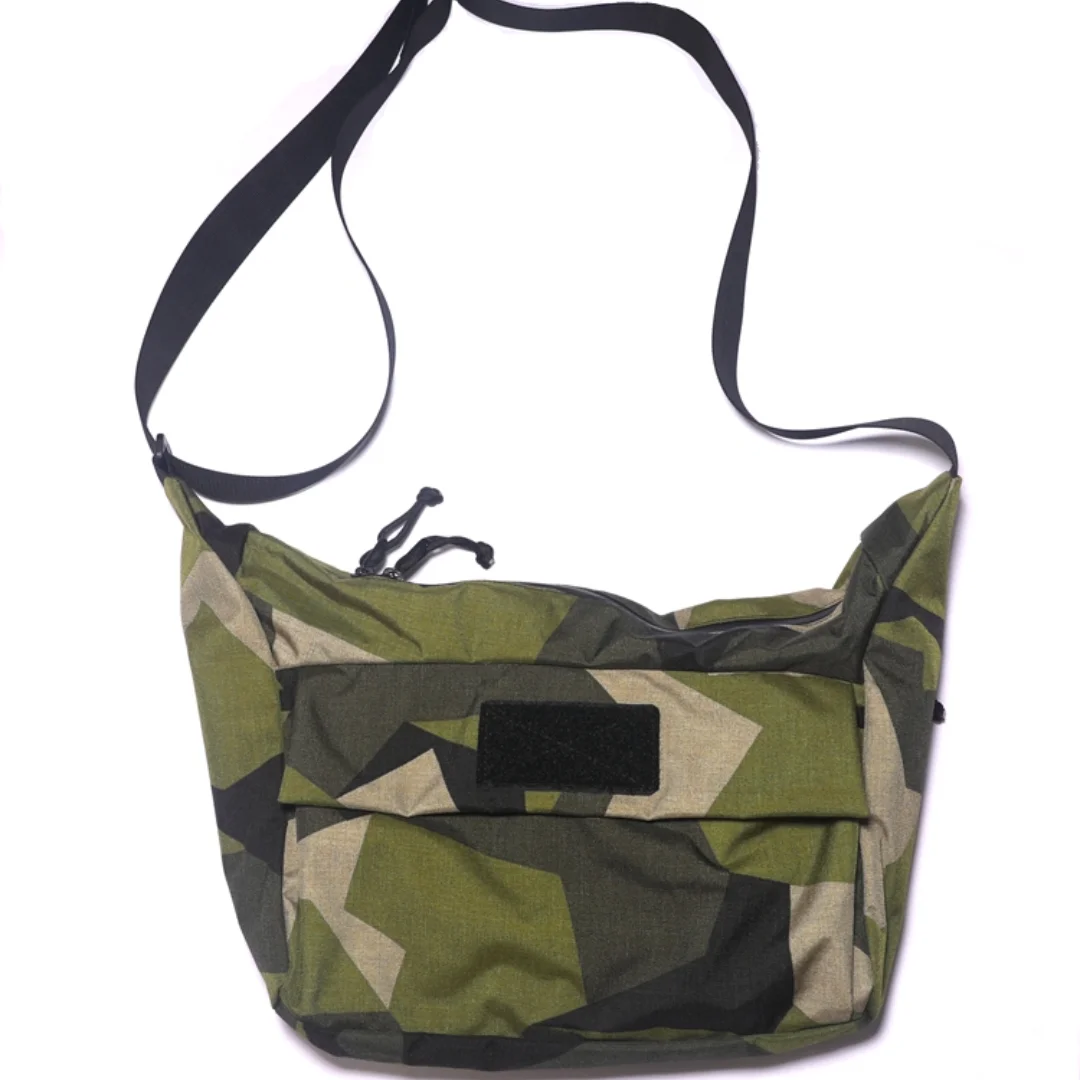 

Swedish Camo M90 Crossbody Single Shoulder Bag Outdoor Tactical Travel Mountain Riding Sports Bag