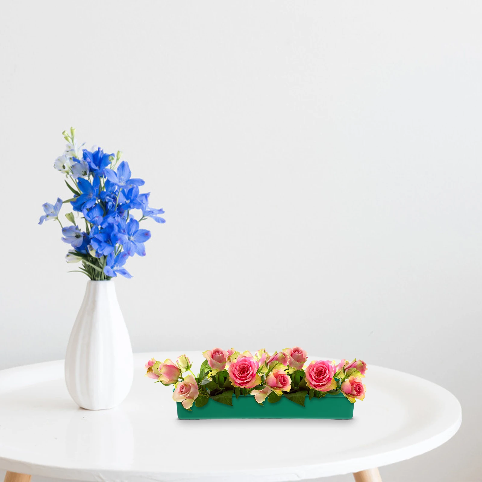 

10pcs Flower Arranging Pin Plate Stand Green Pp Fixing Disk for Flowers Arrangement Base Floral Foam Tray Decor