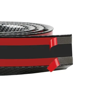 Seament-university carbon fiber spoilers bright black, diy refit, car-slyling accessories, 5d, 1.5m 10 Main Sales Universal Aerofolio - №4