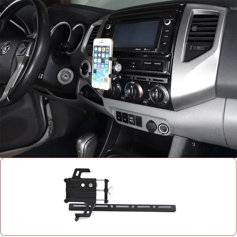 For Toyota Tacoma 2011-2014 Car Center Console Multi-function Mobile Phone Bracket Water Cup Holder Bracket Car Accessories