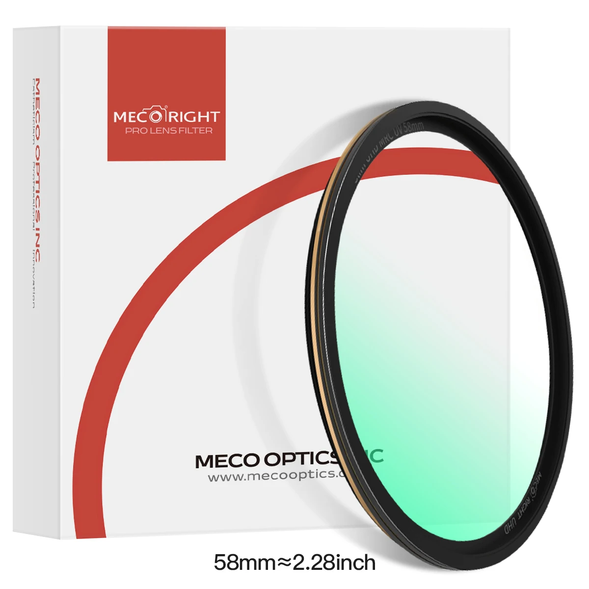 Mecoright Carmer MRC UV Filter No dark corners extremely thi