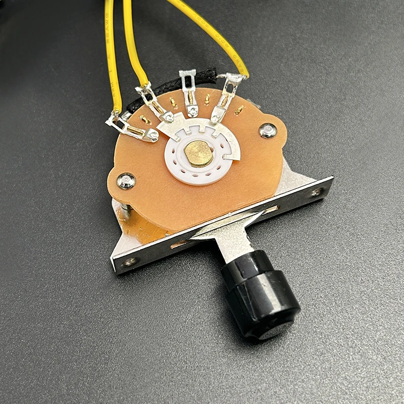 2T1V Coil Splitting Guitar Wiring Harness Prewired Circuit 5-Way Blade Switch/Push Pull-500K Switch Guitar Harness