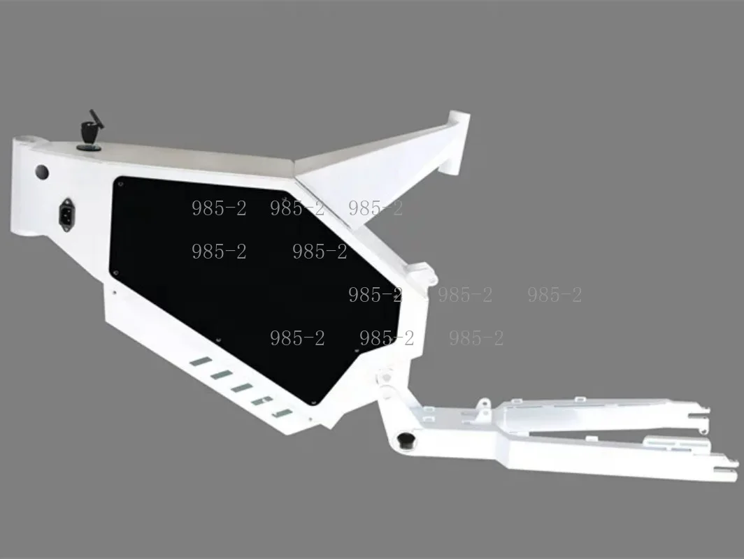 170mm High Power Dropout Frame, Full Suspension Enduro Ebike Frame, DIY Electric Bike Frame for 3000W 5000W 8000W - view 2
