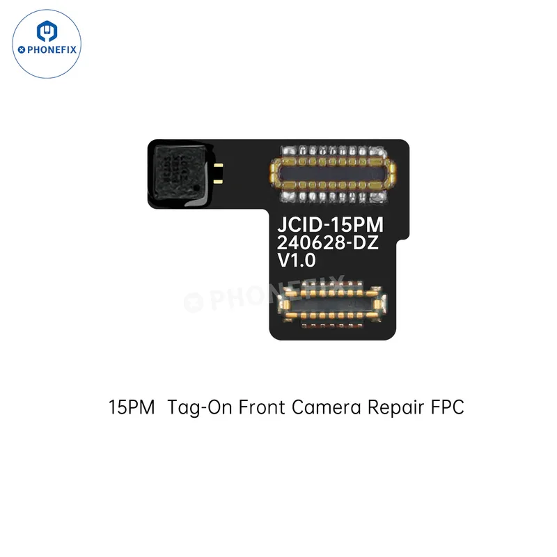 Imagem -06 - Jcid V1se V1s Pro Cabo Fpc de Reparo de Câmera Frontal com Etiqueta de Solda Livre sem Desmontagem para Iphone 1415 Pro Max
