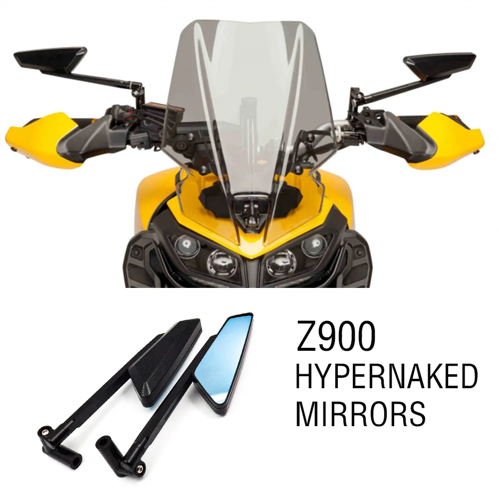 

For Kawasaki z900 Hypernaked Mirrors Adjustable Mirrors Z900 Motorcycle Adjustable Hypernaked Mirrors Rearview Mirrors