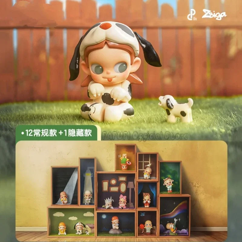 

POP MART Zsiga Let It Be Series Blind Box Guess Bag Mystery Box Toys Doll Cute Anime Figure Desktop Ornaments Gift Collection