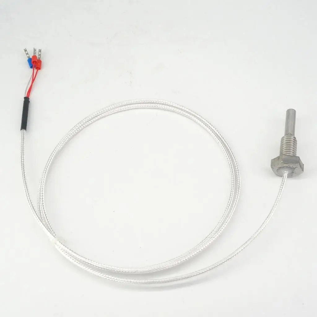 PT100 P1000 M6 M8 M10 M12 M14 M16 M20 Screw Probe Temperature Sensor Thermocouple -50~200 Celsius