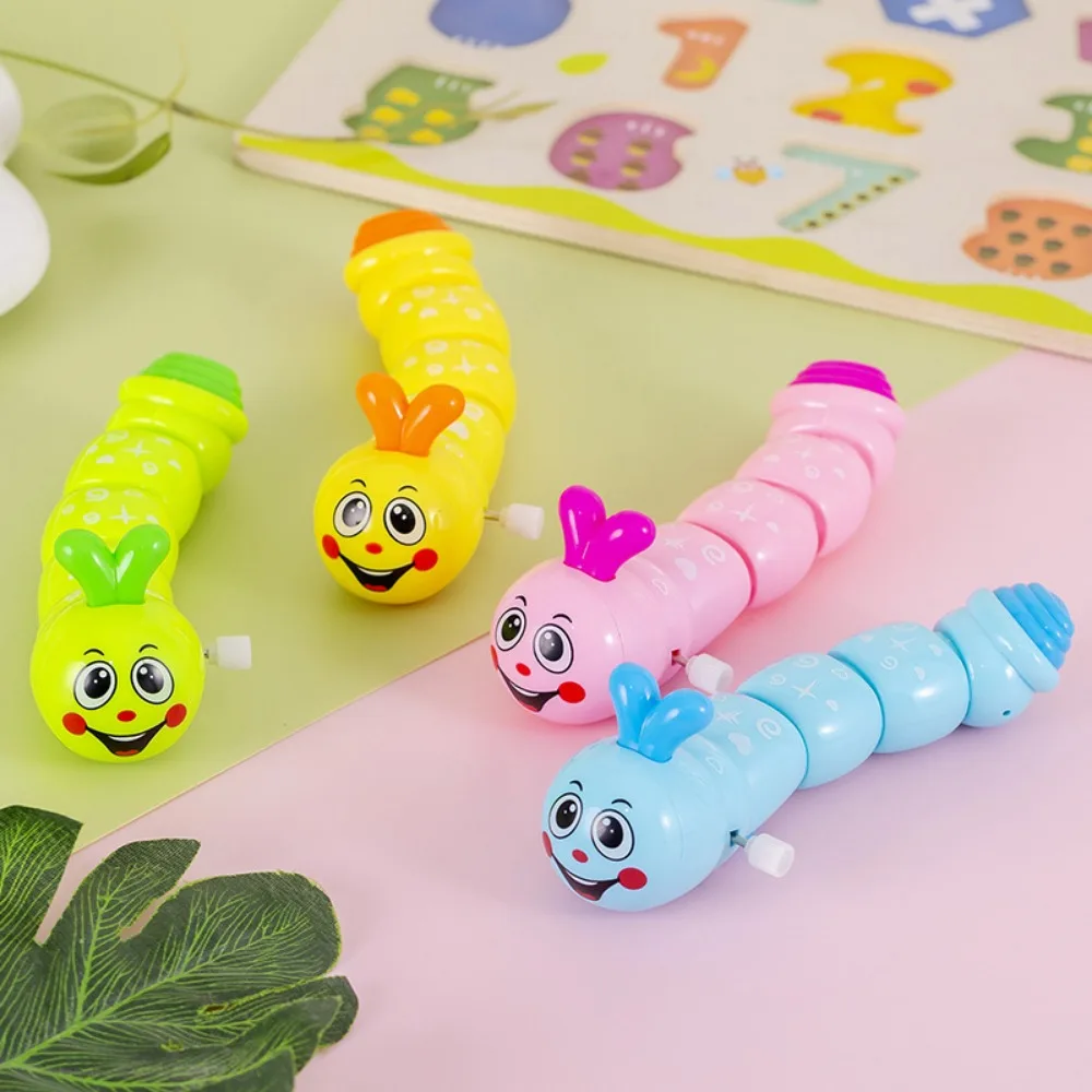 3/5 Pcs Cartoon Wind Up Caterpillar Children\'s Birthday Party Baby Shower Kindergarten Gift Gift Bag Filler Kids Reward Giveaway