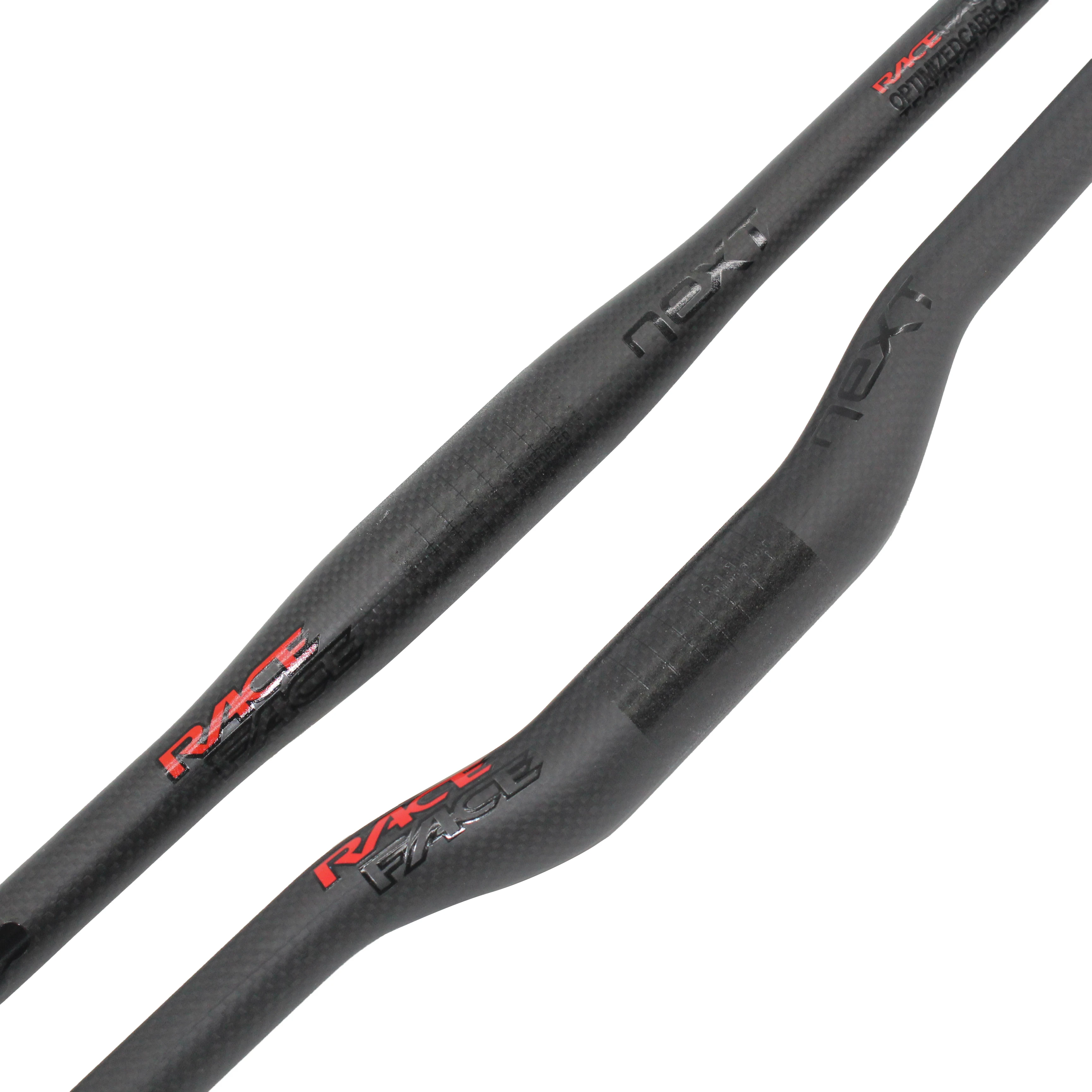 Brand New Next Mountain bike matt 3K full carbon fiber kierownica rowerowa carbon MTB części kierownicy carbon bar Red+black color