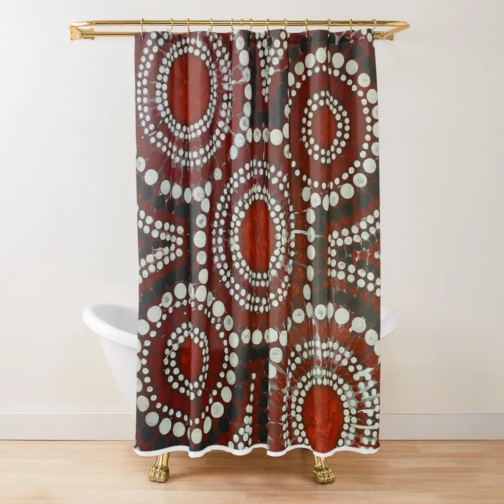 

Burn Off Shower Curtain For Shower Waterproof Bath And Anti-Mold Curtain