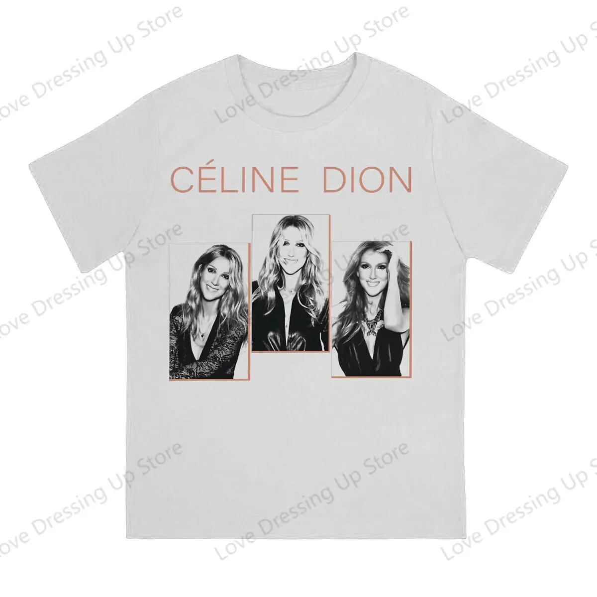 2026 Celine Dion Metal Funny Large Printed Cotton Men's T-Shirt Short Sleeve T-Shirts Titanic Movie Hipster Tops
