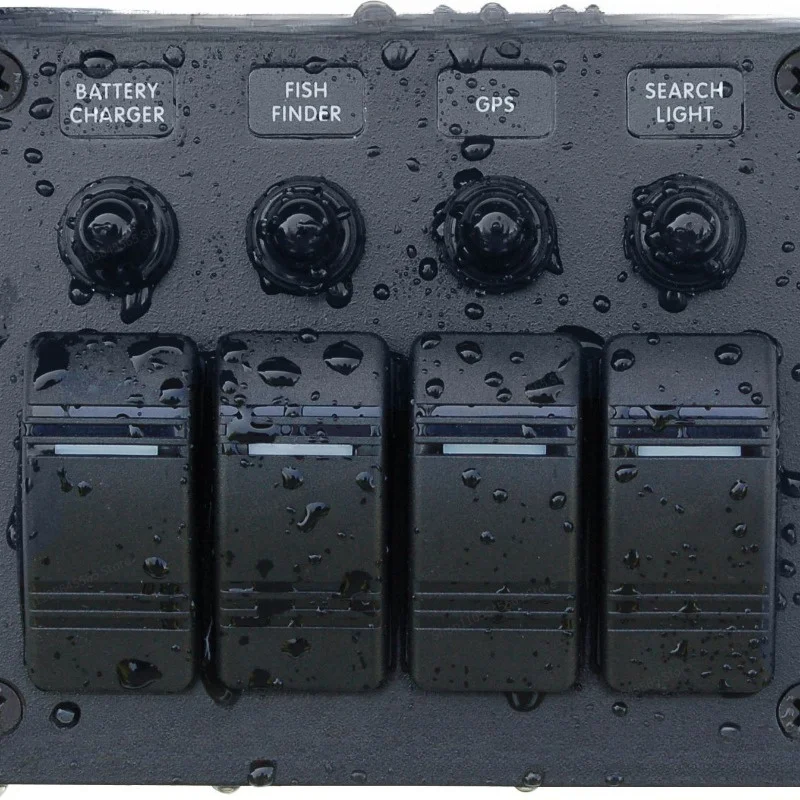 For Marine Yacht Waterproof Circuit Breaker Panel Switch 8372