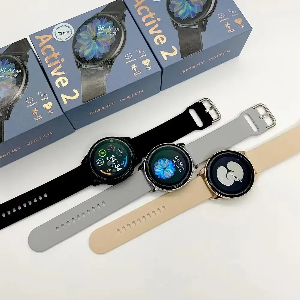 جديد إمرأة بلوتوث دعوة ساعة ذكية معدل ضربات القلب مراقبة ضغط الدم Smartwatches مقاوم للماء الرجال ساعة ذكية لسامسونج IOS