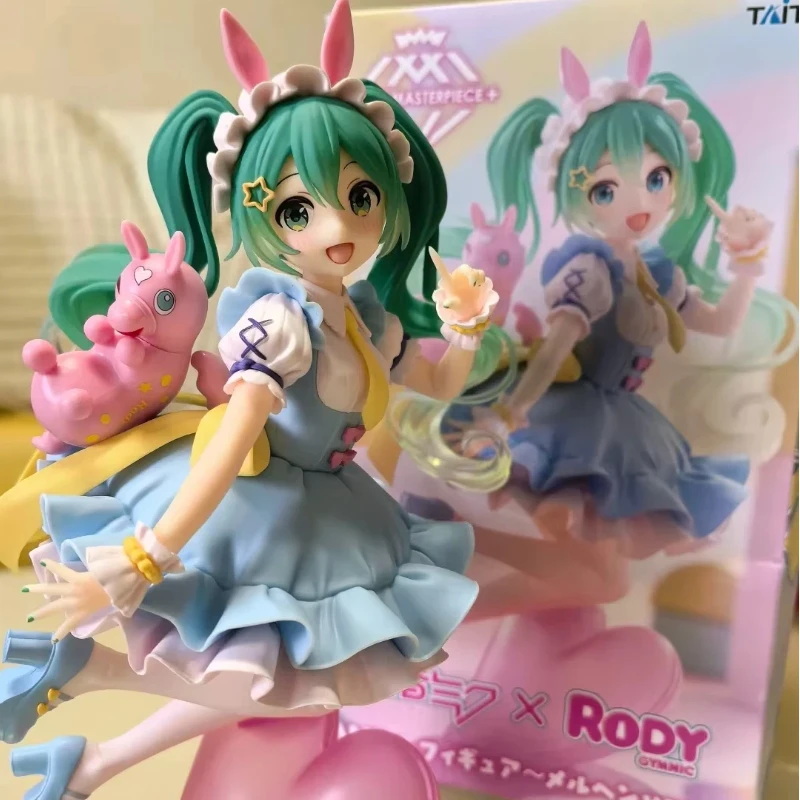 オリジナルタイトー初音ミクロディ童話アニメフィギュアおもちゃ-2025-アンプアーティスト傑作-pvc-デスクトップ装飾誕生日プレゼント