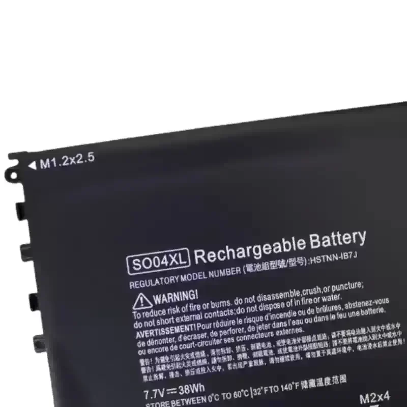 7.7V 38WH SO04XL Laptop Battery for HP 844199-855 Spectre 13-v000 SO04XL HSTNN-IB7J