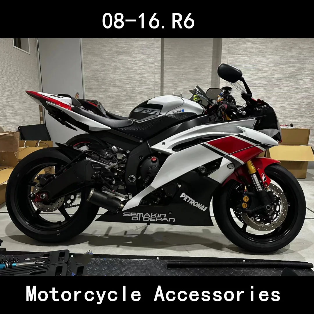 Suitable for YZF-R6 YZF R6  2008 2009 2010 2011 2012 2013 2014 2015 2016 2017 2018 Motorcycle Shell Fairing Spoiler Bodywork Set