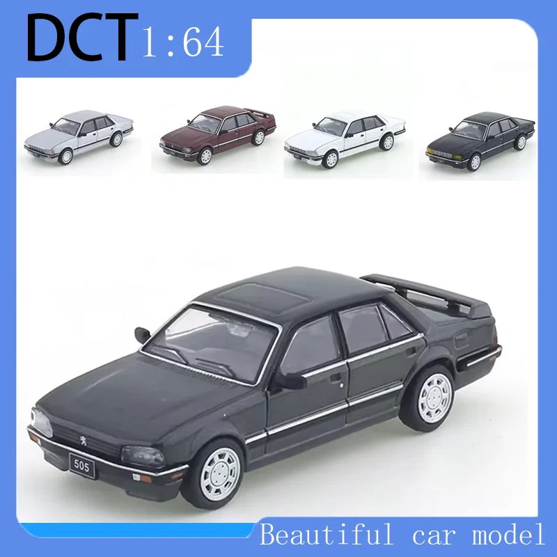 

DCT 1:64 Peugeot 505 Van Sedan Simulation Alloy Car Model Collection Ornaments