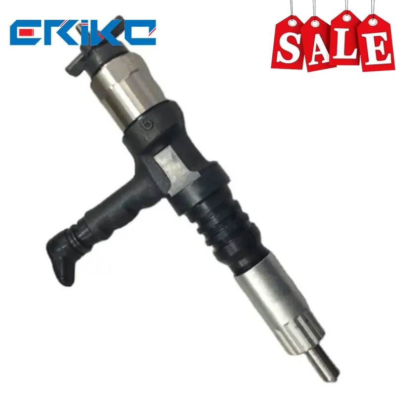 095000-6291 Common Rail Inyector 095000-6290 Diesel Fuel Injector Nozzle 6245-11-3100 for DENSO Komatsu 6D170 Engine 6245113100