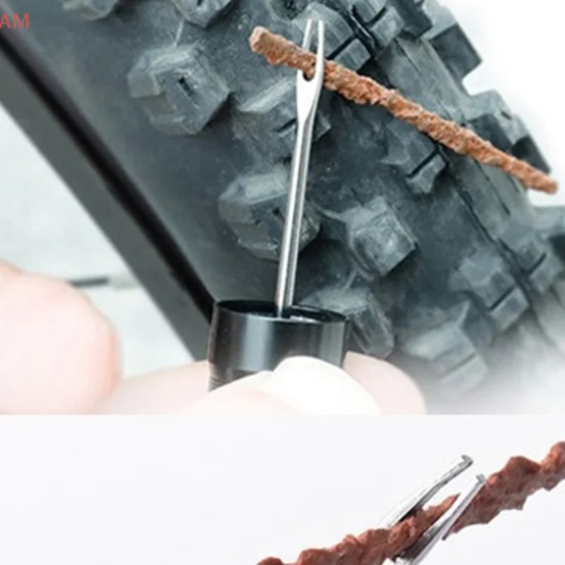 

5Strips Car Tubeless Tire Repair Strips Tyre Repairing Rubber Strips For Tyre Puncture Emergency Stiring Glue Auto Motor Bike​