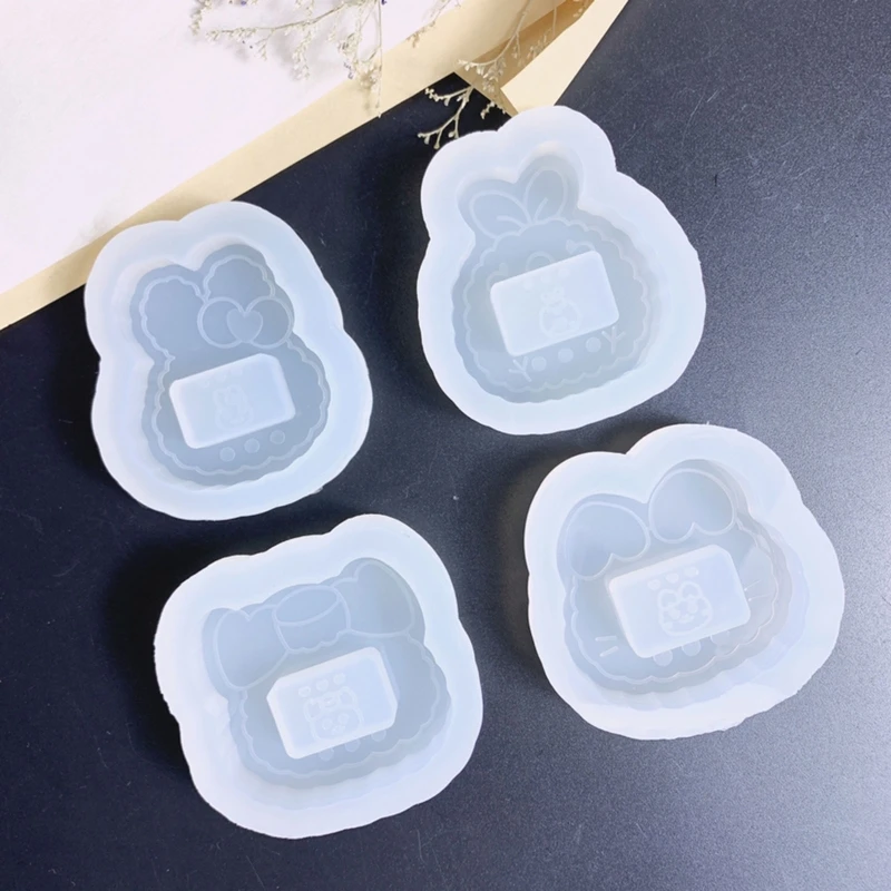 Diy Epoxy Mold Drop Silicone Mold for Cat Bear Rabbit Chicken Mol R3MC