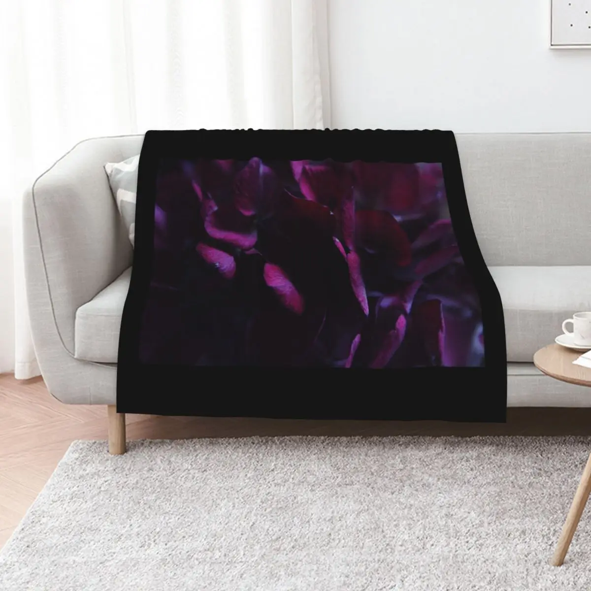 Dried Hydrangea Throw Blanket for sofa Extra Large Throw Thermals For Travel Nap Blankets For Bed Luxury Brand Blankets
