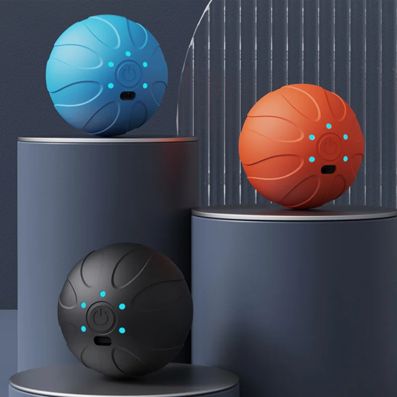 New Vibrating Massage Ball Handheld Deep Tissue Massager Helps You Relax 5 Speed Settings Ideal for Yoga and Fitness