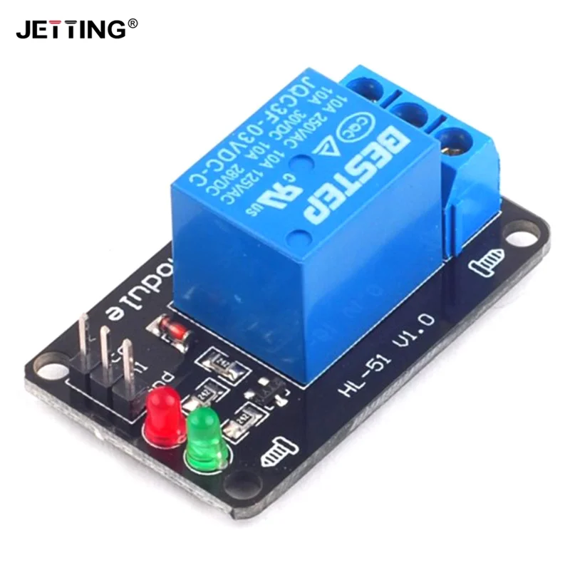 Brand New 1PCS 1 Channel 3V Relay Module Board 3.3V Low Level Shooting With Lamp