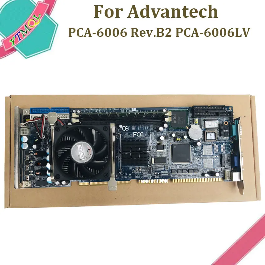 

1Pcs Industrial Motherboard For Advantech PCA-6006 Rev.B2 PCA-6006LV Fully Tested Good Quality