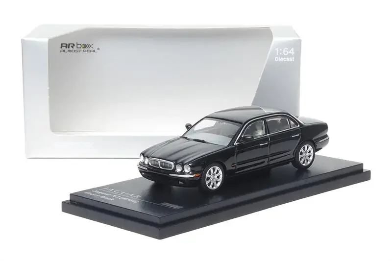 

PreSale AR Box 1:64 XJ350 Ebony Black / White Collection Miniature DieCast Model Car
