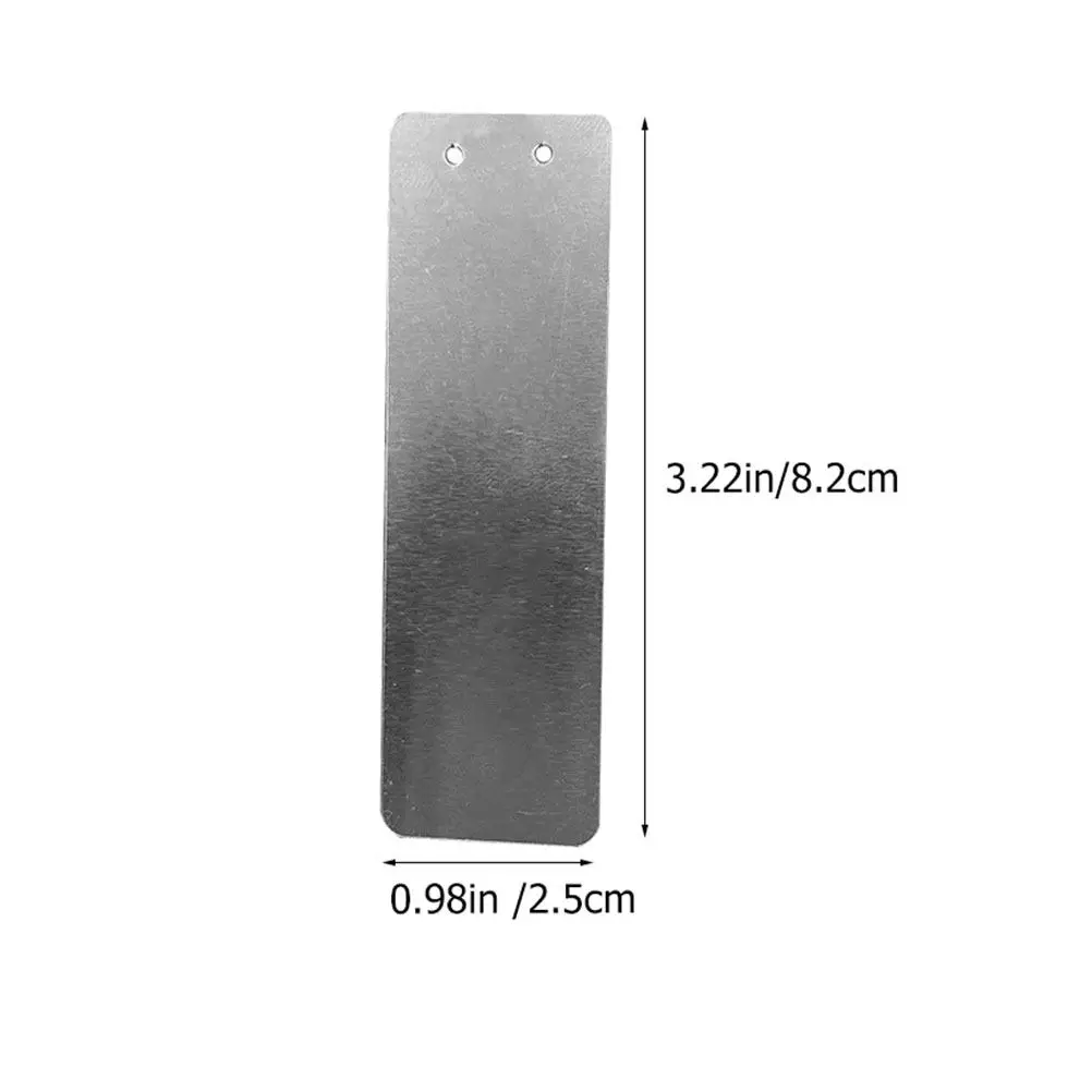 10Pcs Aluminum Plant Labels Garden Markers for Outdoor Use Blank Metal Tags Easy to Permanent Marker Gardening Supplies
