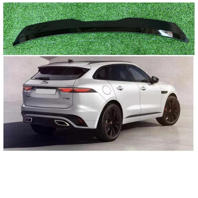 Heckklappen lippen spoiler für Jaguar F-Pace glänzend schwarz Zubehör Karosserie-Kit Werks stil abs Auto Heckflügel