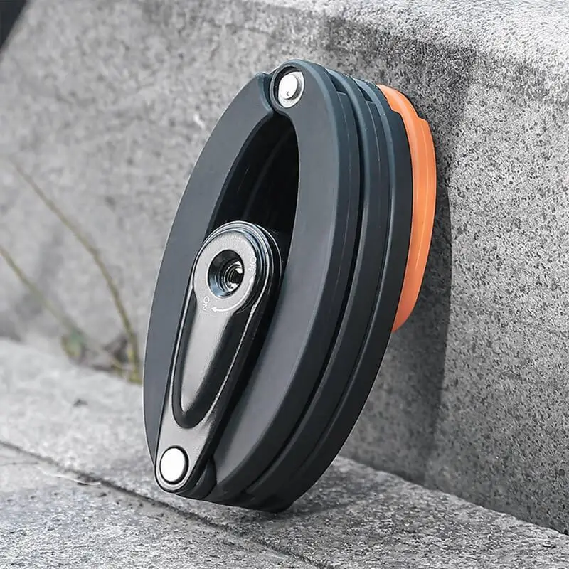 

Складной велосипедный замок, противоугонный замок, высокобезопасный замок рамы велосипеда, водонепроницаемый, со светоотражающим кронштейном и 3 ключами, легированная сталь