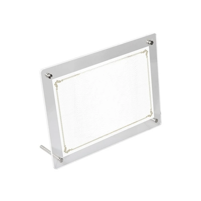 A4 Acrylic Display Frame Picture Frame Business License Frame