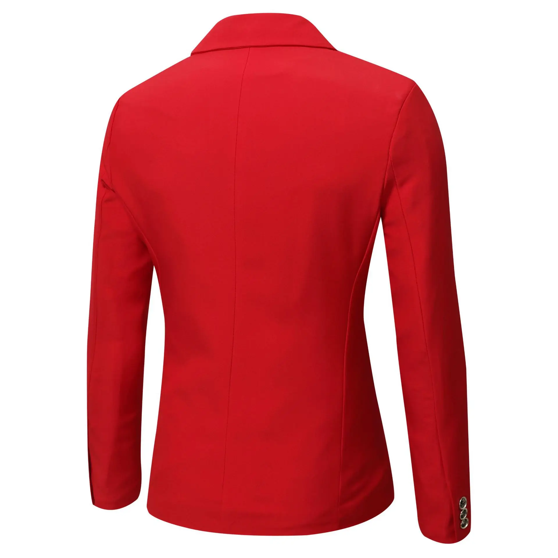 HH140-traje de negocios informal para hombre, chaqueta de gran tamaño, bloque de color, a la moda